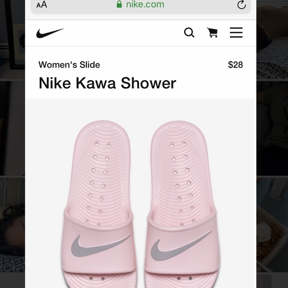 ***Only one pair left***Nike slides - Picture 6 of 6